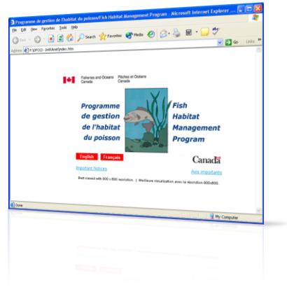 Fisheries and Oceans Canada: FHMP Intranet Website